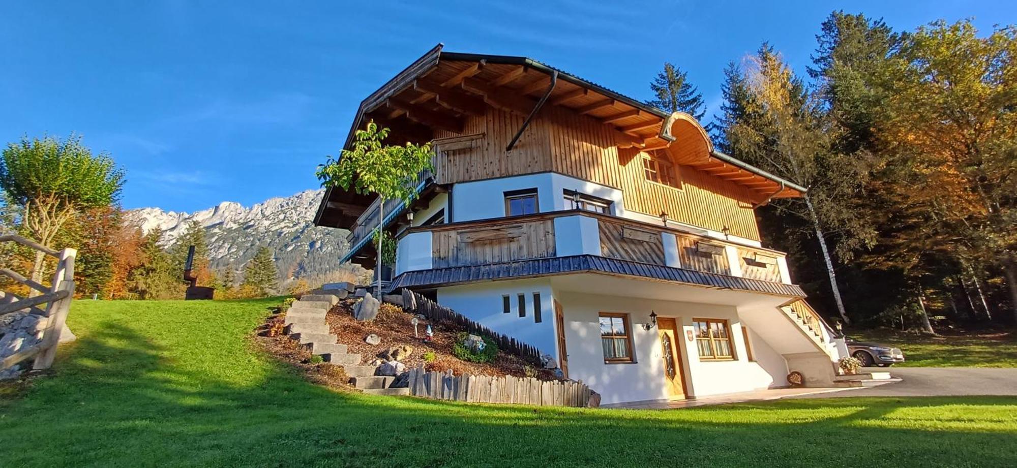 Ferienwohnung Sappl Scheffau am Wilden Kaiser Bagian luar foto